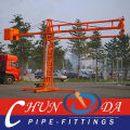 17meters mobile spider hydraulic concrete pump placing boom for sale /concrete distributor/concrete boom placer